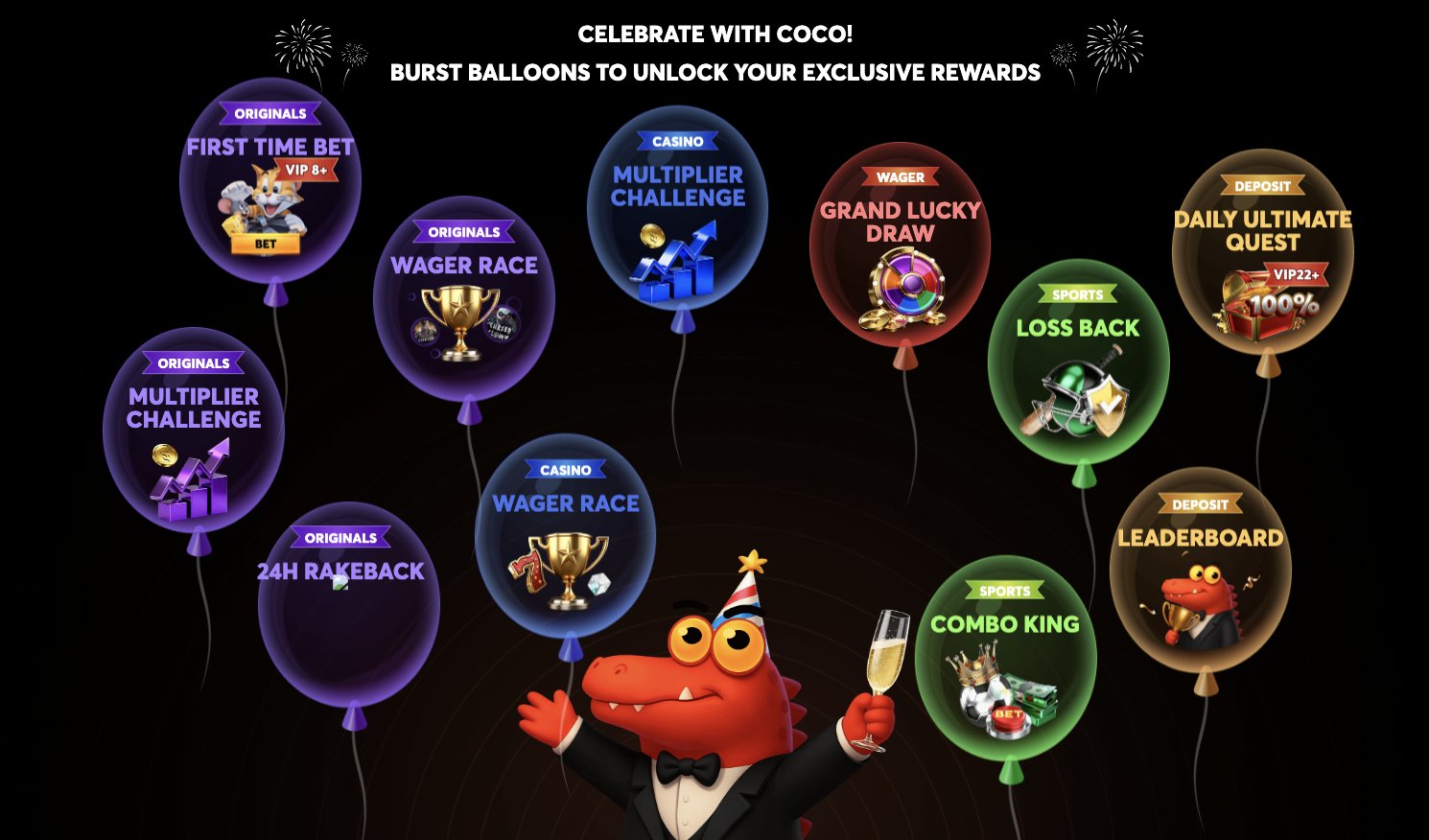 BC.GAME ANNIVERSARY BALLOON HUNT! 🎉